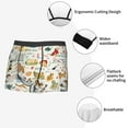 thumbnail image 3 of Pofeuu Dogs Funny Pets Print Men’s Boxer Briefs, Moisture-Wicking Underwear, Regular,Trunk-Large, 3 of 5
