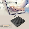 thumbnail image 2 of External DVD Drive, USB 3.0 CD/DVD +/DVD Player Portable, Disk CD ROM Burner Suitable for Laptop Desktop PC, 2 of 7