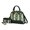 Dark Green, variant on Frida Satchel Handbag by Mia k and Wallet 2 Pieces