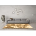 thumbnail image 3 of Ahgly Company Indoor Rectangle Abstract Brown Modern Area Rugs, 8' x 12', 3 of 4