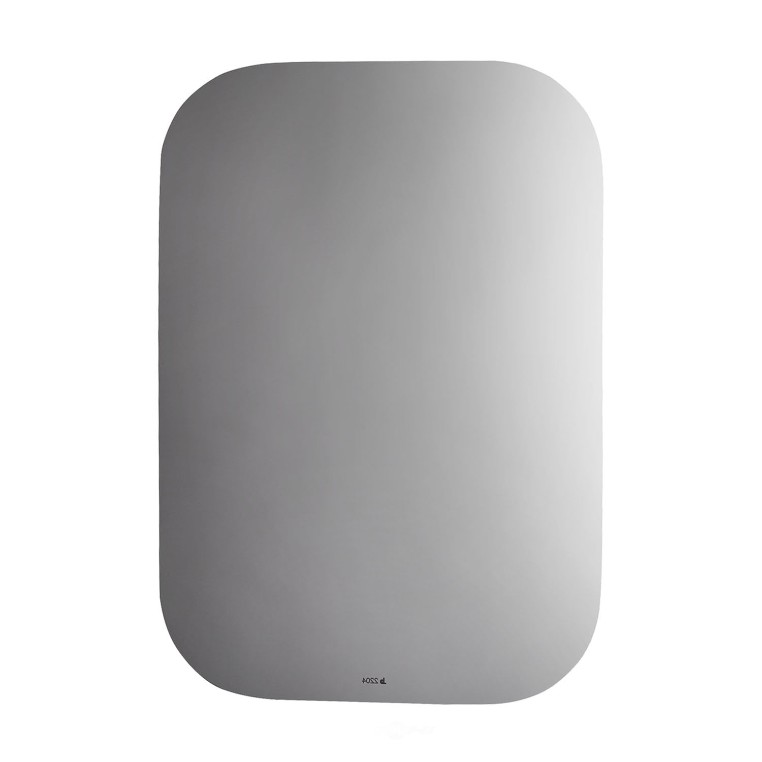 Burco Side View Mirror Replacement Glass - Clear Glass - 2204