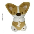 thumbnail image 3 of Toy Corgi Hug Motion Realistic Breathing Soft Stuffed Animal with Music Lights for Stress and Comfort, 3 of 4