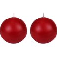 thumbnail image 2 of 4 Inch Red Ball Candles, 2 of 8