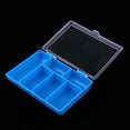 thumbnail image 1 of Cajas Transparentes de Aparejos de Pesca Almacenamiento de Cebos Multiusos Azul Cola Cajas transparentes de aparejos de pesca, 1 of 8