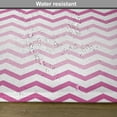 thumbnail image 6 of Ambesonne Pale Pink Place Mats Set of 4, Twisted Parallel Lines, Standard Size, Magenta White, 6 of 6