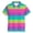tshirts 37# Multicolour, variant on oqasdz Carnival Boys Striped Polo Shirts with Buttons Lapel Collar Pocket Gentleman Top for Youth Lightweight Soft Performance Summer Dailywear