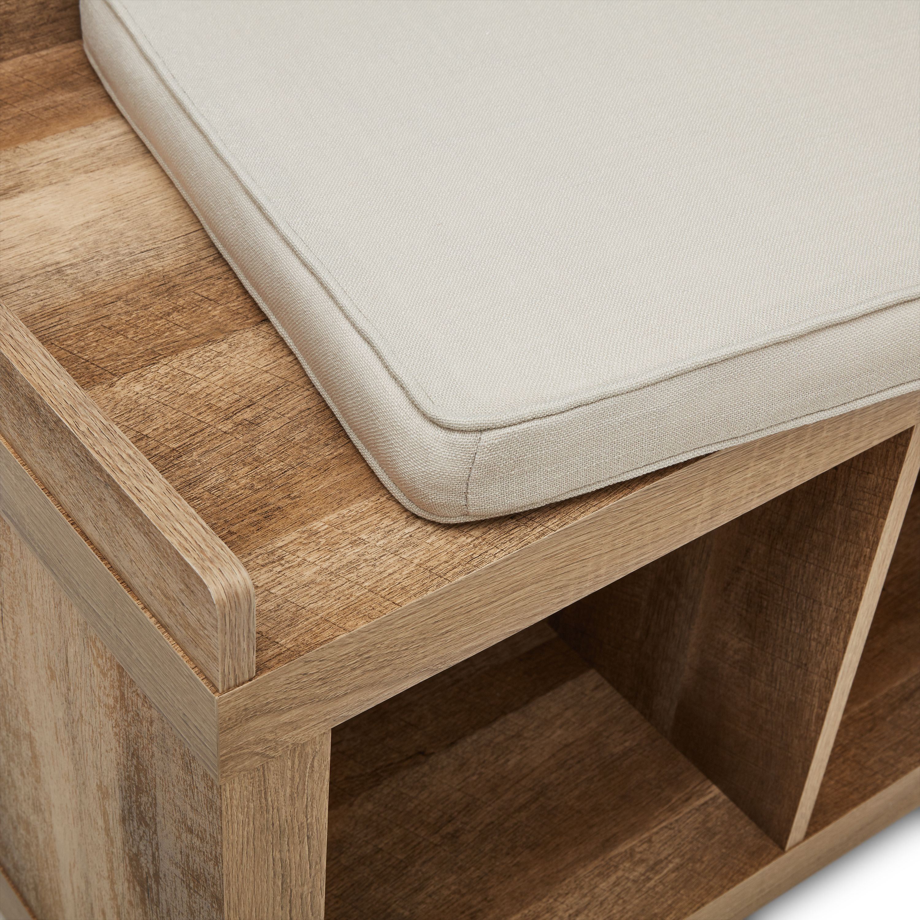 Better Homes Gardens Brandclub Better Homes Gardens 4 Cube Shoe Storage Bench Weathered