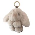 thumbnail image 2 of Bunny Keychain Super Soft Faux Plush Lovely Rabbit Doll Plushies Backpack Decor Colored Stuffed Rabbit Pendant Children Doll Toy Birthday Gift, 2 of 4