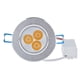 thumbnail image 2 of Bewildely Foco empotrable de luz de techo LED regulable de 3 * 1W Blanco frío 100-140V Iluminación y accesorios cálido Bewildely HA026100-02, 2 of 6