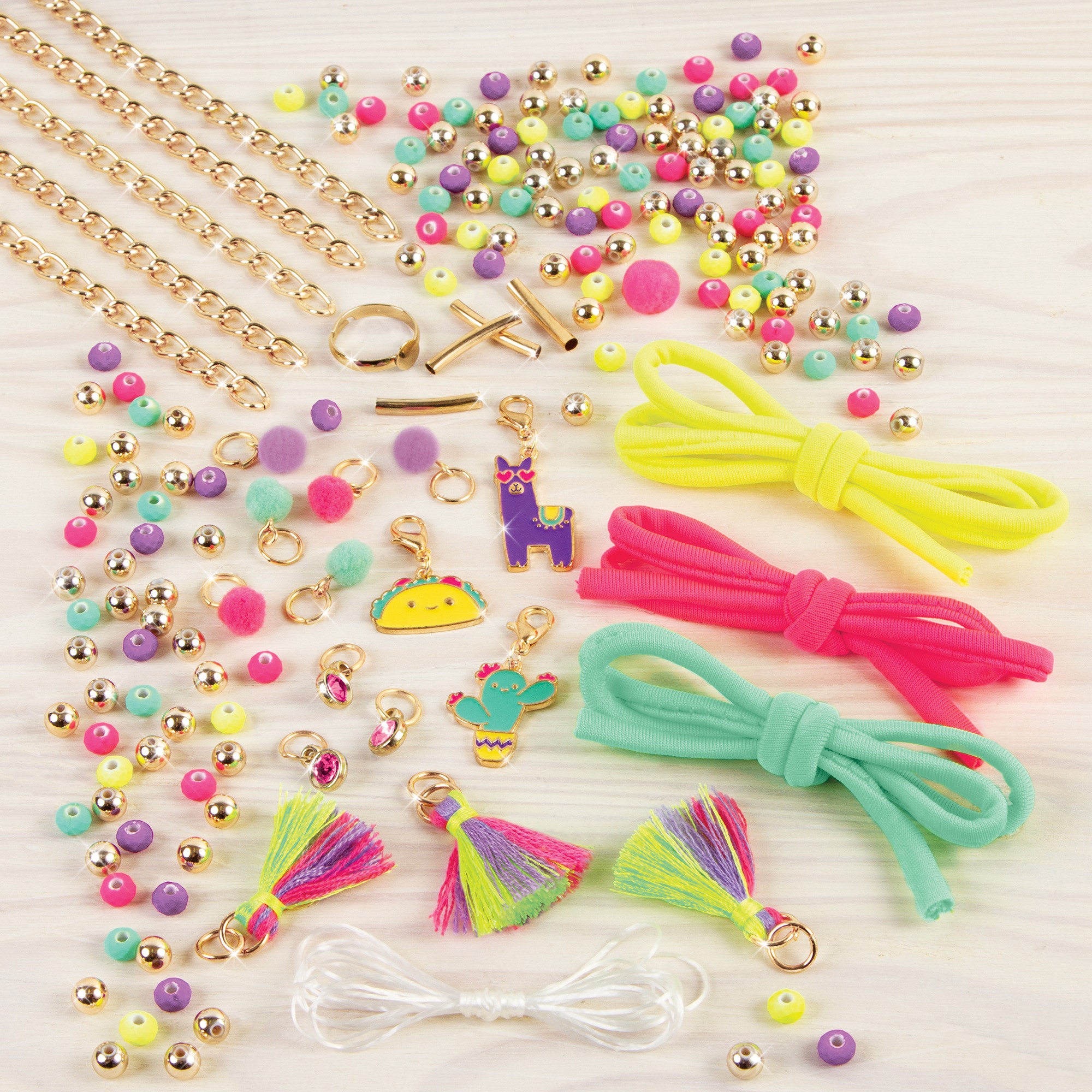 Make It Real: Neo-Brite DIY Playful Chains & Charms Kit - Create