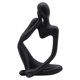thumbnail image 1 of Mini Estatua Pensador Abstracto FLhrweasw para Manualidades Oficina Negro Piensa en La Izquierda, 1 of 9