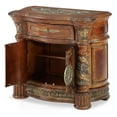 thumbnail image 5 of Michael Amini Villa Valencia Wood Bedside Chest - Classic Chestnut, 5 of 9