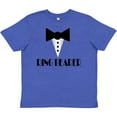 thumbnail image 3 of Inktastic Ringbearer Mock Tux Wedding Tuxedo Youth T-Shirt, 3 of 5