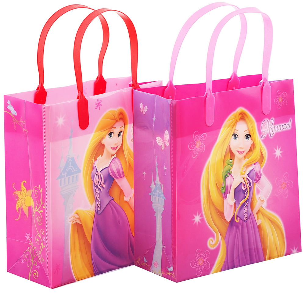 Disney Tangled Rapunzel Party Favor Supplies Goody Loot Gift Bags 12ct