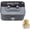 Gray, variant on Metal Coin Bank with Key Lock, for Kids and Adults