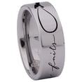thumbnail image 3 of Infinity Love Tungsten Carbide Ring, 3 of 6
