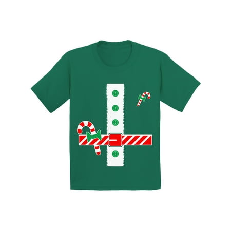 

Awkward Styles Ugly Xmas T-Shirt for Girls Boys Santa Claus Christmas Sweets Toddler Shirt