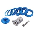 thumbnail image 2 of Paquete de 6 espaciadores de auriculares de , espaciadores de horquilla Azul shamjiam Espaciador de auriculares de bicicleta, 2 of 5