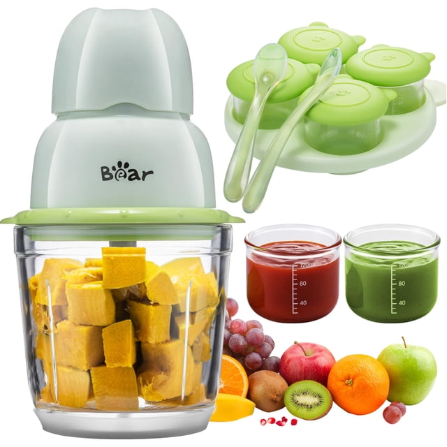 Procesador de alimentos para bebés Baby Food Maker Bear con recipientes