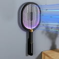 thumbnail image 3 of Mdesiwst Electric Mosquito Racket Portable Lightweight Creative Electric USB Mosquito Killer Lamp Fly Swatter Trap for Home, 3 of 8