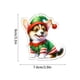 thumbnail image 2 of Uuiauoio Festive 2D Christmas Ornament with Design, Acrylic Hanging Decoration for Tree and Home Decor, Car Rearview Mirror Pendant and Seasonal Gift for Holiday Celebration, 2 of 6