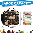 thumbnail image 6 of Herdesigns Cute Sheep Print Backpack with Lunch Box Animals Lightweight Large Travel Work Laptop Backpacks Set Casual Daypacks, 6 of 8