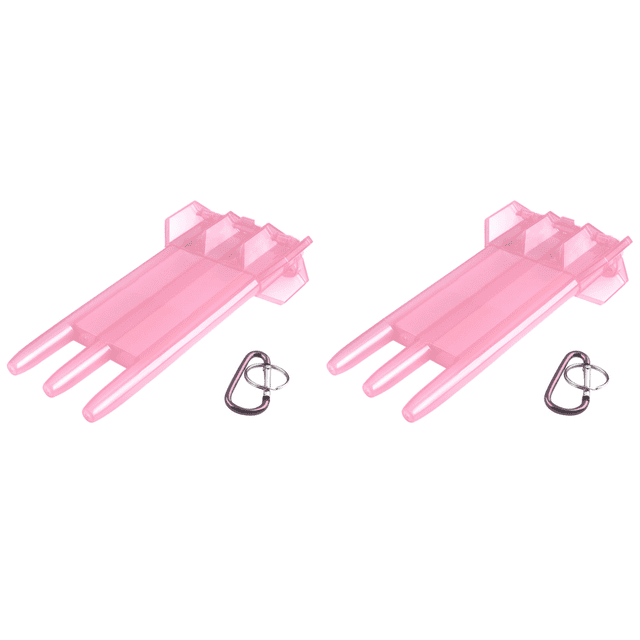 Caja Almacenamiento 3 Fundas Con Hebilla Bloqueo para Tipo () Rosa
