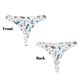 thumbnail image 3 of Balery Undersea Animals Tangas de Algodón para Mujer con Estampado – Ropa Interior Sexy, Transpirable, G-string-Medium, 3 of 6