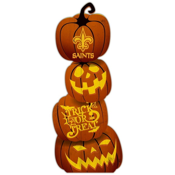 New Orleans Saints 31'' Pumpkin Leaner