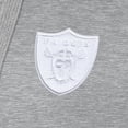 thumbnail image 4 of Women's Antigua  Heather Gray Las Vegas Raiders Victory Pullover Hoodie, 4 of 4