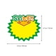 thumbnail image 2 of TABLETREANDS 50Ud Carteles Adhesivos De Precio Amarillos Para Promociones En Tienda Retail, 2 of 5