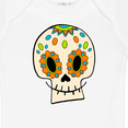thumbnail image 4 of Inktastic Smiling Sugar Skull for Day of the Dead Boys or Girls Baby Bodysuit, 4 of 5