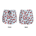 thumbnail image 5 of Haiem Flowers and Lady Bugs Women's 2 in 1 Running Shorts - Lightweight Athletic Workout Gym Yoga Breathable Sports Shorts Liner with Phone Pockets-, 5 of 9
