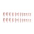 thumbnail image 1 of Graflsoa French Style Acrylic False Nails with Adhesive Tabs, Manicure Stick, Nail File, and Alcohol Wipes - Assorted Sizes (1#~17#) in Compact 120x71x15mm Package, 1 of 6