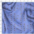 thumbnail image 4 of Soimoi Blue Cotton Voile Fabric Inspiration Quote Text Printed Craft Fabric by the Yard 42 Inch Wide, 4 of 5