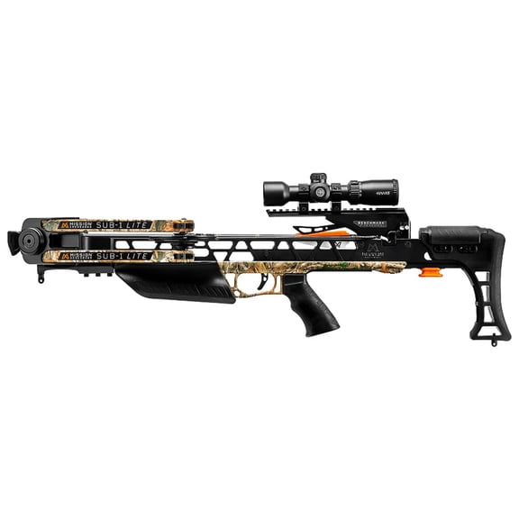 Mission Sub-1 Lite Crossbow Pro Kit, Realtree Edge, Customizable Stock, 2-Stage Match Grade Trigger, 80% Let-Off (XK037)