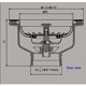thumbnail image 5 of Spülbeckenablauf ohne Überlauf Edelstahlkorb Ø 114 mm 1½", Edelstahl + Abs, Ablauf + Korb, 5 of 5