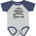 thumbnail image 3 of Inktastic Grandma Grandpa Love Me Arrow Boys or Girls Baby Bodysuit, 3 of 5