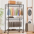 thumbnail image 6 of TINANA Portable Closet, Freestanding Closet Organizer, Clothes Rack with Shelves, Hanging Rods, Storage Organizer, for Cloakroom, Bedroom, 6 of 9
