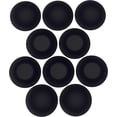 thumbnail image 2 of Ear Cushions Ultra Soft Foam Cover 2.4" inch Replacement for Most Standard Size Office Telephone Headsets, Headphones, Earphones Earbuds (Black) 10 Pack, 2 of 5