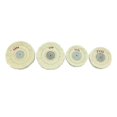 thumbnail image 5 of Cotton Polishing Wheel Cloth Buffing Wheel Arbor Buffer Mirror Polish White Round Wheel 50/40 layers Abrasive Tools, 5 of 5