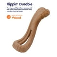 thumbnail image 5 of Petstages Dogwood Flip and Chew Bone, Brown, Medium, 5 of 9