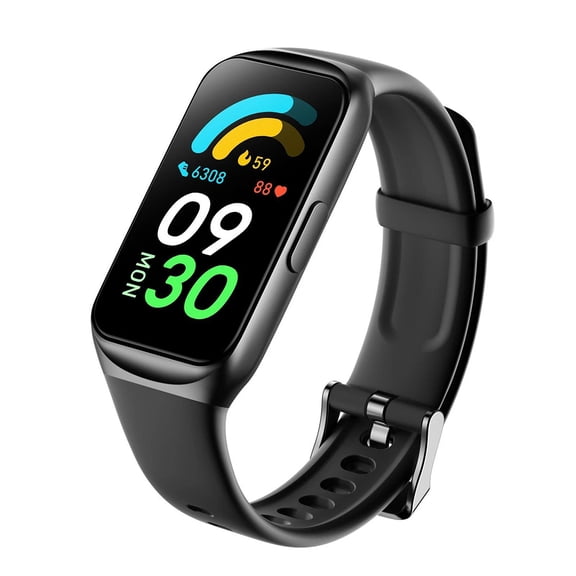 1.47" Fitness Tracker, Smartwatch for Women Men with Multiple Sport Modes Step, IP68 Waterproof, Sports, Heart Rate Sleep Monitor, Black