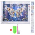 thumbnail image 3 of Arte De Diamantes 5D Para Adultos, Arte De Pintura De Diamantes, Decoración De Pared Del Hogar, Pintura De Diamantes 5D Para Decoración De Pared Del Hogar, Regalo, Decoración De Cergrey Butterfly Diamond Painting, 3 of 8