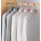 thumbnail image 2 of Extra breda plastgalgar, 10-pack skjortgalgar, halkfria vita, 2 of 5