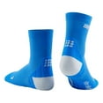 thumbnail image 4 of CEP ultralight short socks, electric blue/light grey, women III, 4 of 4