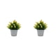 thumbnail image 1 of Bearachild Planta artificial Elegante Bajo mantenimiento Durabilidad duradera Plantas artificiales para interiores o exteriores amarillo 2Conjunto, 1 of 6