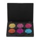 thumbnail image 2 of DNM 6 colores brillo sombra de ojos mate lentejuelas paleta de sombra de ojos maquillaje cosmético B01 #, 2 of 8