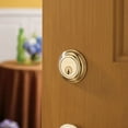 thumbnail image 3 of Baldwin 8231056PAT Traditional Patio One-Sided Deadbolt From The Estate Series - Nickel, 3 of 5