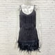 thumbnail image 3 of Mini Vestido Con Tirantes Vestido elegante para mujer Estilo elegante Traje de fiesta de cóctel sin espalda (Negro M) Cgtredaw para Mujer Negro T S, 3 of 8